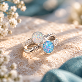 Together Forever Ring, suitable for 2 sets of inclusions