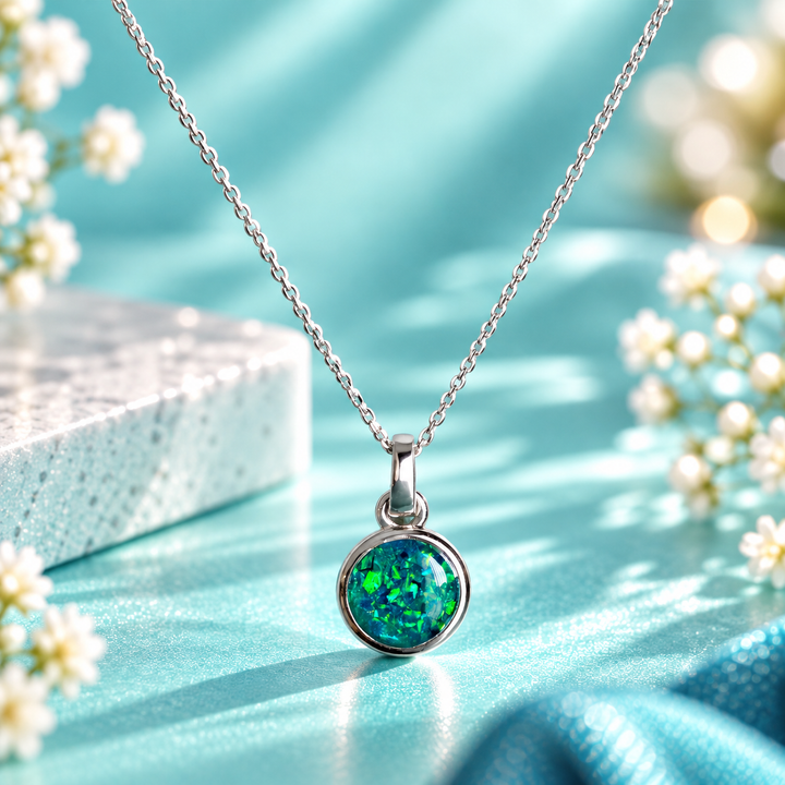 Forever Circle Silver Pendant