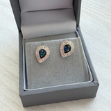 Tearstone Earrings handmade keepsake jewellery