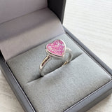 Self-fill Heart Ring handmade keepsake jewellery