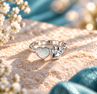 Your Paw, My Heart Ring