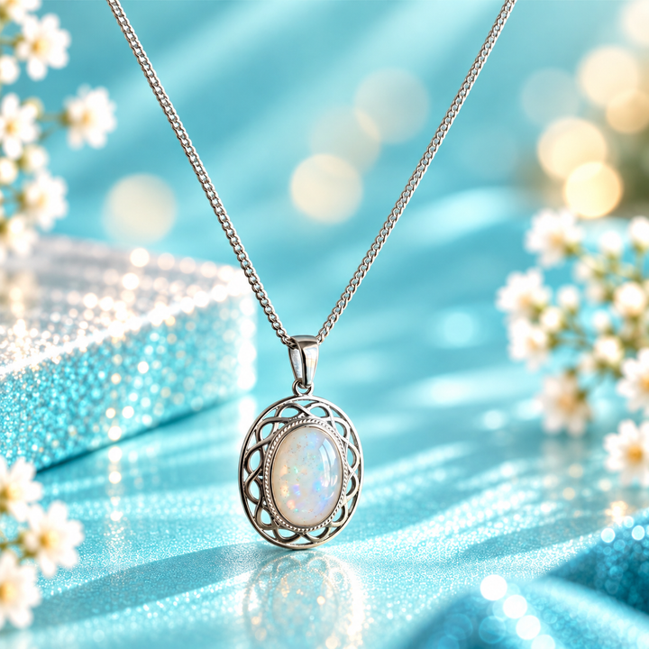 Celtic Oval Pendant