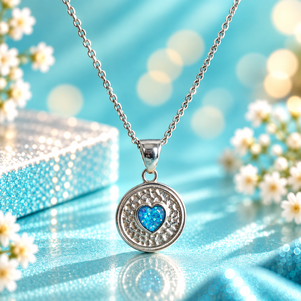 For All Eternity Circle of Love Pendant