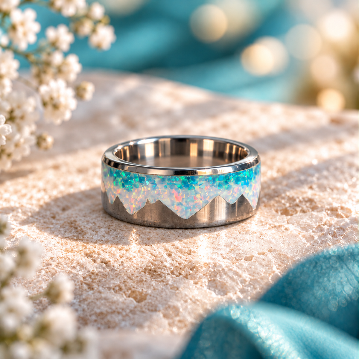 Closer to Heaven Channel Ring (T)