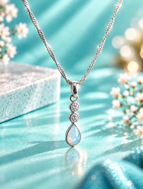 Silent Teardrop Pendant