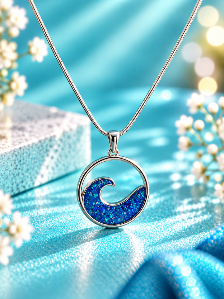 Ocean Wave Pendant