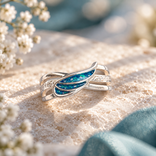 Angel Wing Ring, suitable for up to 3 sets of inclusions
