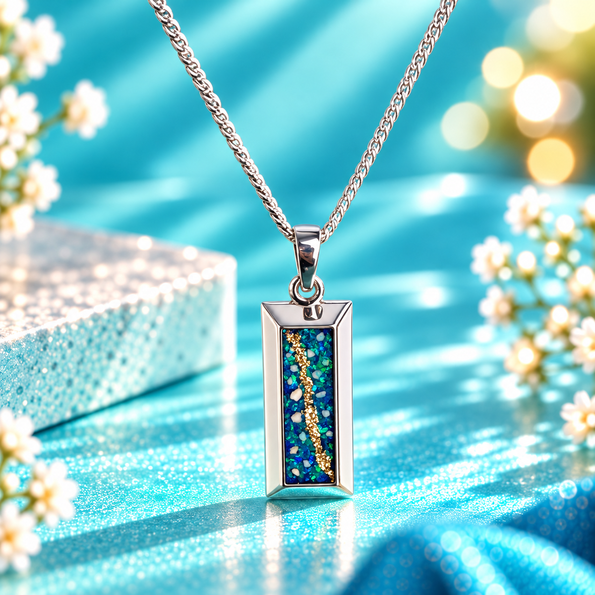 Mens Heritage Bar Pendant