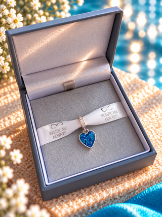 Sparkling Dangling Heart Charm