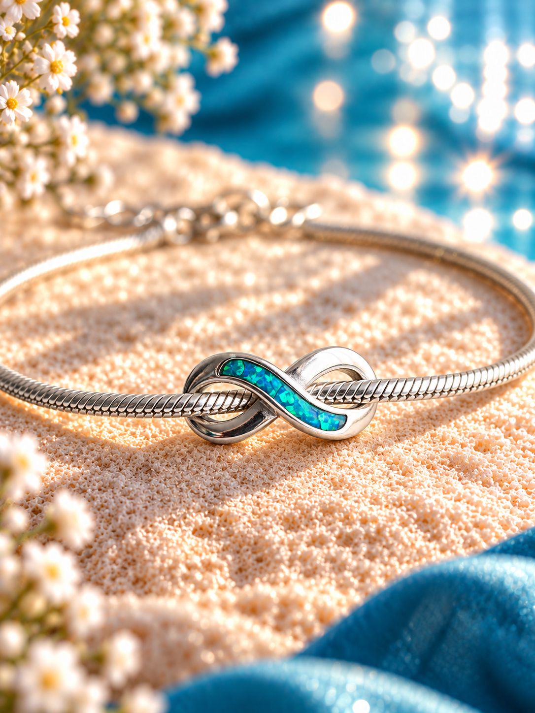 Stainless Steel Infinity Charm
