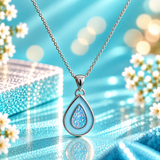 The Biggest Teardrop Pendant - Stainless Steel