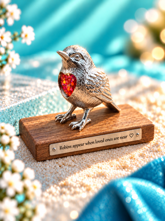 Bob the Robin Ornament - Includes Complimentary Engraving