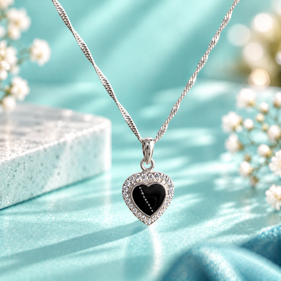 Sparkling Heart Pendant
