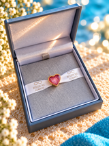 Sweet Memories Heart Charm 18ct Gold PVD