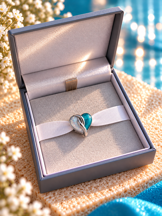 Crossover Heart Stainless Steel Charm, suitable for 2 sets of inclusions