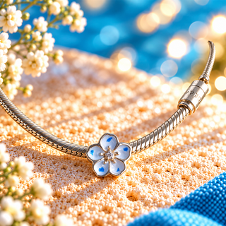 Forget Me Not Sparkling Charm