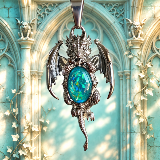 Baby Dragon Stainless Pendant