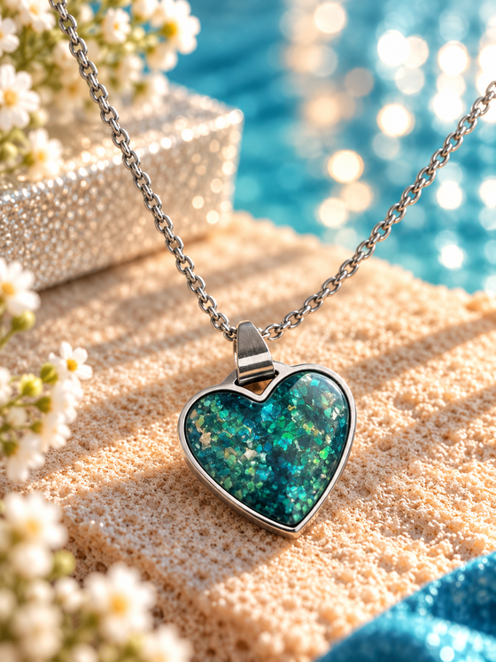 Forever in my Heart Stainless Steel Pendant
