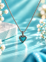 Sweet Memories Heart Pendant Stainless Steel