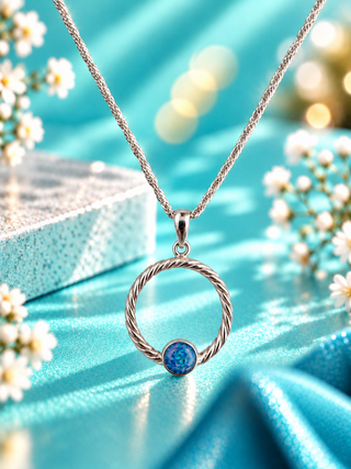 Round Rope Pendant