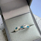 Evelyn Eternity Ring, suitable for up to 3 sets of . handmade keepsake jewellery