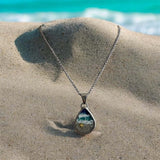 The Biggest Teardrop Pendant - Stainless Steel handmade keepsake jewellery