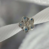 Forget Me Not Sparkling Charm handmade keepsake jewellery