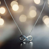 Infinity Pendant handmade keepsake jewellery