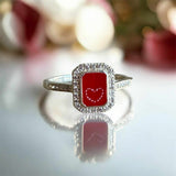 Unspoken Promise Ring handmade keepsake jewellery