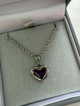 Sweet Memories Heart Pendant Stainless Steel