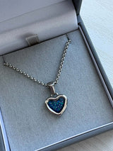 Sweet Memories Heart Pendant Stainless Steel