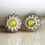 Sunflower Earrings handmade keepsake jewellery