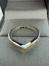 Sparkling Wishbone Ring handmade keepsake jewellery