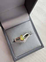 Penelopi Pear Ring handmade keepsake jewellery