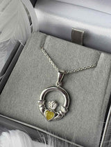Eternal Claddagh Pendant handmade keepsake jewellery
