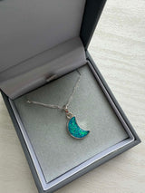 Small Moon Pendant handmade keepsake jewellery
