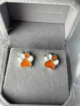 Pawprints Earrings handmade keepsake jewellery