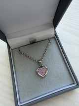 Sweet Memories Heart Pendant Stainless Steel
