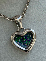 Sweet Keepsake Heart Pendant Stainless Steel handmade keepsake jewellery
