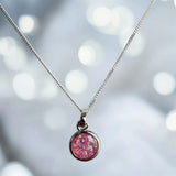 Forever Circle Silver Pendant handmade keepsake jewellery