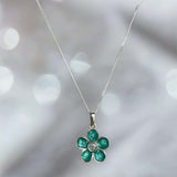 Forget-me-not Pendant handmade keepsake jewellery