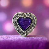 Sparkling Heart Charm handmade keepsake jewellery
