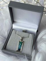 Mens Heritage Bar Pendant handmade keepsake jewellery