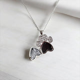 Faithful Friend Paw Locket Pendant handmade keepsake jewellery
