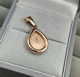 Sweet Keepsake Teardrop Pendant 18ct Rose Gold PVD handmade keepsake jewellery
